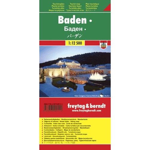 Baden térkép Freytag & Berndt 1:12 500 
