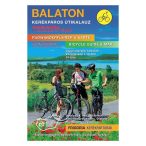    Balaton kerékpáros útikalauz Frigória kiadó, Balaton kerékpáros térkép 1:80 000 