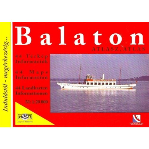 Balaton és környéke atlasz HiSzi Map 
