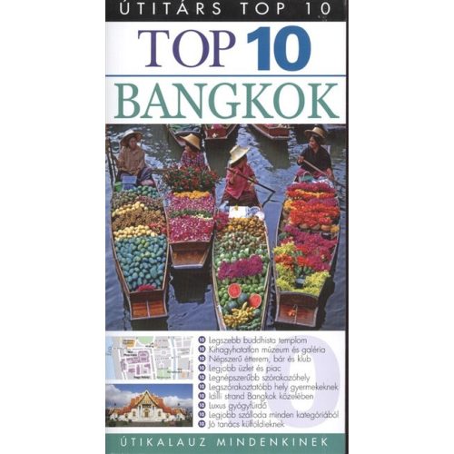 Bangkok útikönyv Top 10 Panemex kiadó 