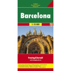 Barcelona térkép Freytag & Berndt 1:10 000  