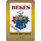   Békés térkép, Békés várostérkép egyedileg nyomtatva A/e-es lapokra