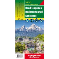   WKD 5 Berchtesgaden, Bad Reichenhall, Königssee turistatérkép Freytag 1:25 000