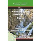   Bihari-hegység térkép, Pádis térkép, A Bihar-hegység északi része & Pádis turistatérkép 1:50e Dimap Bt. 2024.
