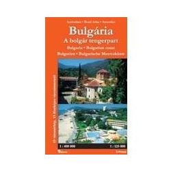   Bulgária térkép, atlasz, A bolgár tengerpart 1:400 000 Hibernia  2005 