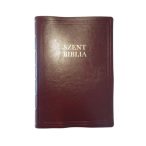   Károli Gáspár Biblia Extra Nagy bordó bőrkötésű Biblia