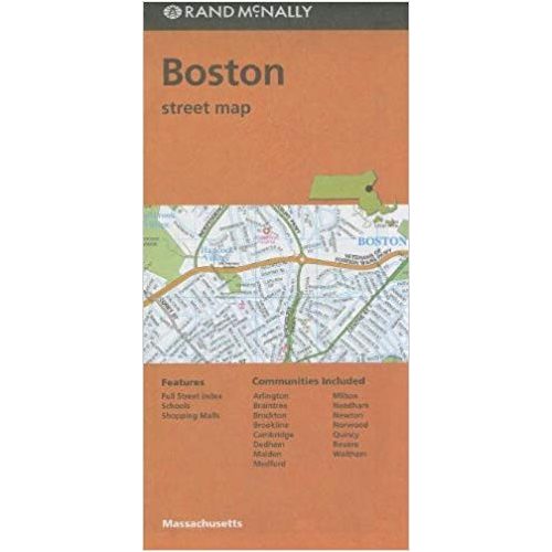 Boston térkép Rand M 