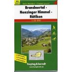   WK 5371 Brandnertal-Nenzinger Himmel-Rätikon turista térkép Freytag 1:35 000 