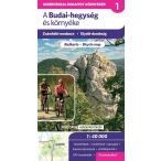    A Budai-hegység kerékpáros térkép Frigória 1:42 000   
