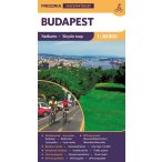  Budapest kerékpáros térkép Frigória 1:30 000    2017
