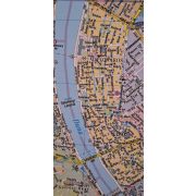 Budapest falitérkép fóliás Dimap-Térkép-Center 120x86 cm