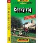   Cseh paradicsom térkép, Cesky raj kerékpáros térkép Shocart 1:60 000 