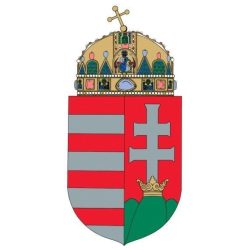  Magyarország címere lécezett, laminált 30x42 cm A Magyar Köztársaság címere - felakasztható