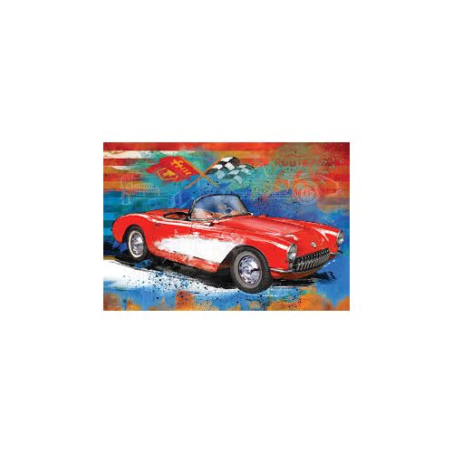 EuroGraphics 8551-5599 - Corvette Cruising - 550 db-os puzzle fém dobozban 48 x 33 cm