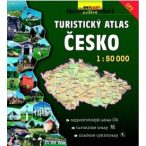   Csehország atlasz, Csehország turista és kerékpáros atlasz 1:50 000 Shocart Csehország turistatérképek