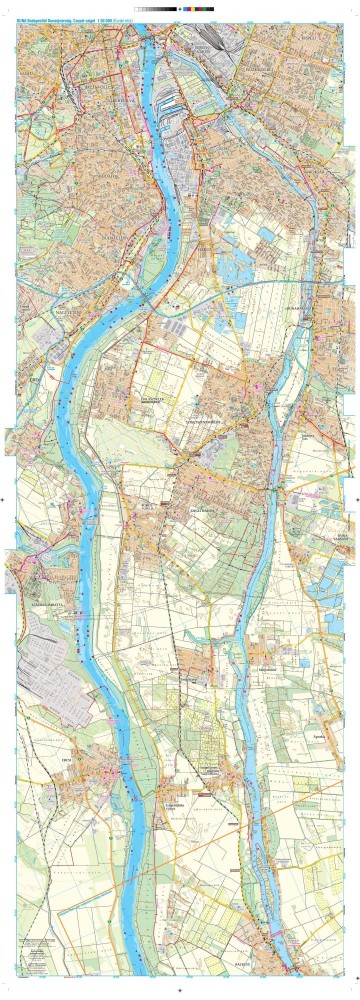 csepel sziget kerékpáros térkép Duna Turistaterkep Csepel Sziget Terkep Szarvas Kiado 1 30 csepel sziget kerékpáros térkép