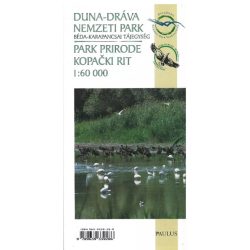   Duna-Dráva Nemzeti Park, Béda-karapancsai tájegység térkép Paulus 1:60 000 