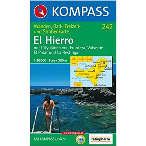 242. El Hierro turista térkép Kompass 1:30 000 