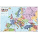 Európa országai keretes falitérkép Stiefel 100x70 cm