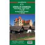   Gödöllő és Gödöllői-dombság turista térkép Szarvas kiadó 2019 1:50 000 Gödöllő és környéke túratérkép és kerékpáros térkép