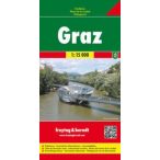 Graz térkép Freytag & Berndt 1:15 000  keményfedeles