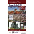   Gyula város térkép, Sarkad várostérkép, Elek térkép hajtogatott