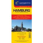 Hamburg térkép Cartographia 1:20 000 