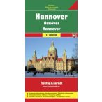 Hannover térkép Freytag 1:20 000 
