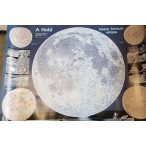 Hold térkép, Hold falitérkép Paulus