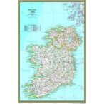 Írország falitérkép Freytag 110x98 cm