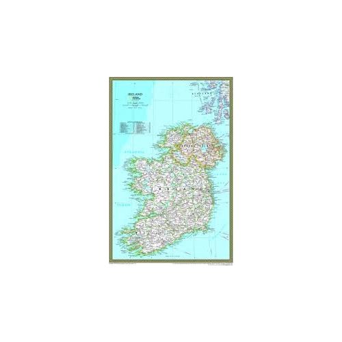 Írország falitérkép Freytag 110x98 cm