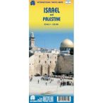 Izrael térkép ITM 1:225 000 