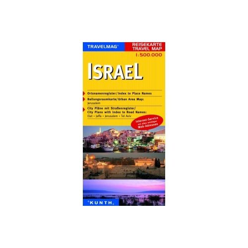 Izrael térkép Kunth 1:540 000 
