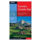  Kamniki Alpok turista térkép Sidarta 1:25 000 Kamniki Alpok térkép