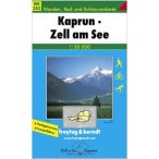 WK 383 Kaprun-Zell am See turista térkép Freytag 1:30 000 