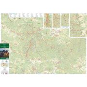 Karancs turista térkép Szarvas Kiadó, Medves turista térkép  1:33 000  2021