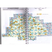  Kárpát-medence atlasz Nyír-Karta  1:360 000 