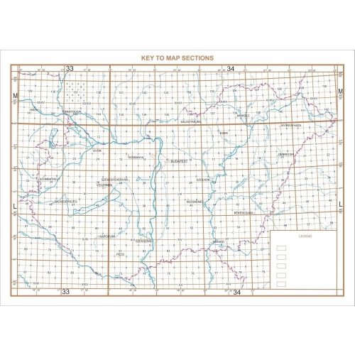  Katonai térképek Magyar Honvédség  ( 1:25 000 léptékű térképszelvények )