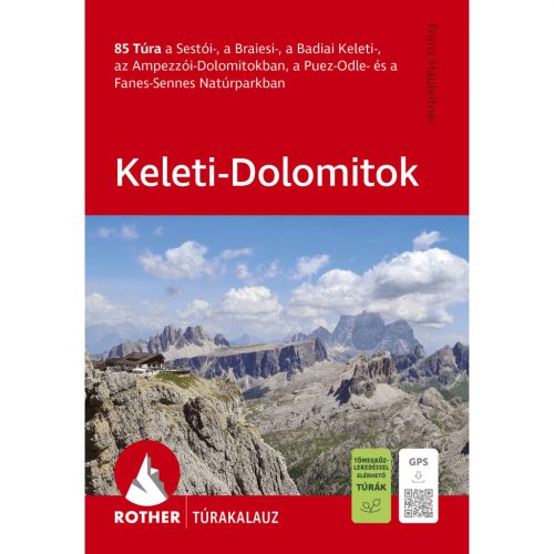 Keleti-Dolomitok túrakalauz 1. Rother - 1. Dolomitok túratérkép, kalauz 2026.