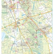 Felső-Kiskunság turista térképe és információs térkép 1:85 000 Mátraalja térkép 