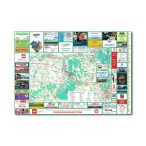 Komárom-Esztergom megye térkép Térképház 1:125e  2016