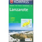 241. Lanzarote térkép Kompass 1:50 000