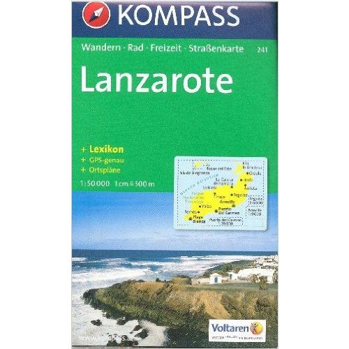 241. Lanzarote térkép Kompass 1:50 000