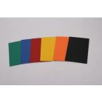    Mágneses jelölő 28 db 20 mm-es azonos színű 1 lapon, vágott mágnesfólia lap