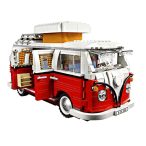   Volkswagen T1 lakóautó Lego 1354 db-os - (10220) - gyári csomagolás nélküli  utángyártott
