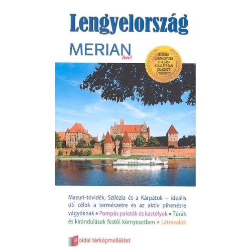 Lengyelország útikönyv Merian kiadó 2007