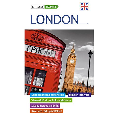 London útikönyv - kivehető térképmelléklettel  Dream Travel 