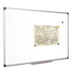   Mágnestábla 100x100 cm aluminium kerettel, alukeretes törölhető mágneses fehértábla 