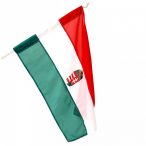   Magyar zászló címeres 40x60 cm Magyar nemzeti zászló címerrel