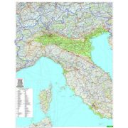 Olaszország falitérkép Freytag 1:600 000 125x95 cm